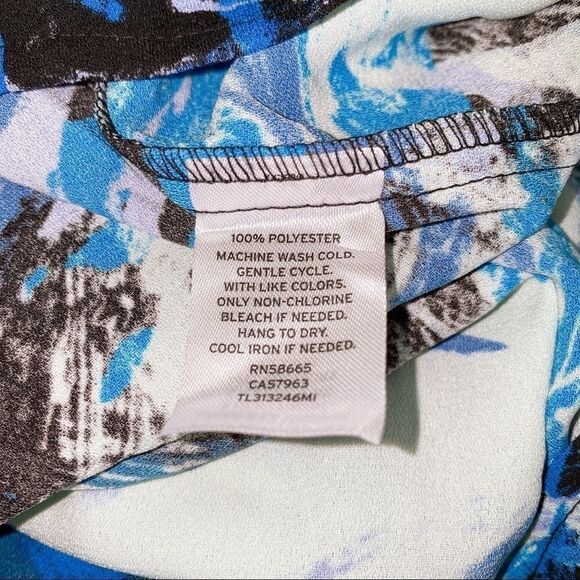 🚨 🆕 leith purple water rings sleeveless dress - Picture 5 of 6